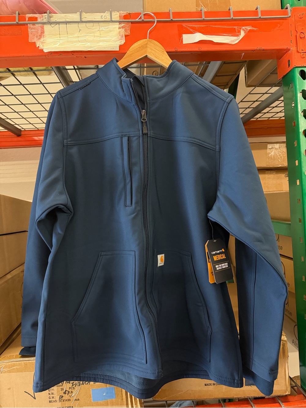Carhartt Modern Fit Bonded Fleece Zip Jacket - Picture 4 of 6